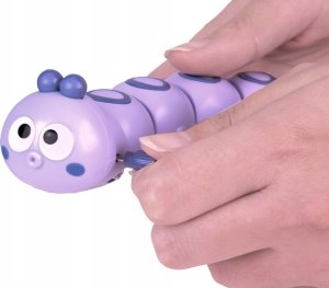 Urocza nakręcana Gąsieniczka Zabawka dla dziecka Gąsienica ZA5451 8