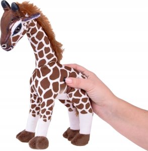 Realistyczna maskotka Żyrafa pluszowa 30cm 14108 3