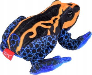 Maskotka pluszowa Żaba pomarańczowo-czarna 13cm kolorowa żabka 14120 2