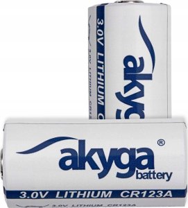 Bateria litowa CR123A Akyga AKY1235 3V / 1500mAh do 85C 3