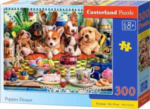 Puzzle 300 elementów Szczeniaczki deser Castor 1