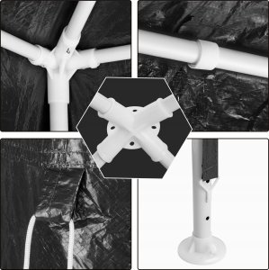 PAWILON OGRODOWY NAMIOT HANDLOWY 3x3m KANWOD TORM 12