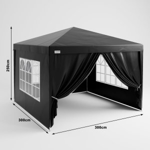 PAWILON OGRODOWY NAMIOT HANDLOWY 3x3m KANWOD TORM 8