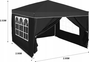 PAWILON OGRODOWY NAMIOT EKSPRESOWY 3x3m KANWOD SWIFT 10