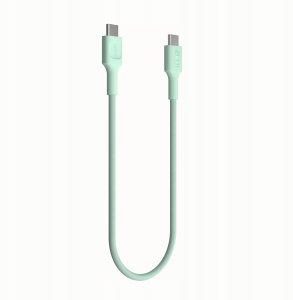 Kabel USB Green Cell USB-C - USB-C 2 m Miętowy (KABGC100PS200MG) 6