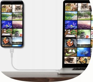 Kabel USB Green Cell USB-C - USB-C 1.2 m Czarny (KABGC100PF120PB) 3