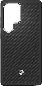FPS938PGABW Enzo Aramid Case Samsung Galaxy S25 Ultra, Black Silver 1