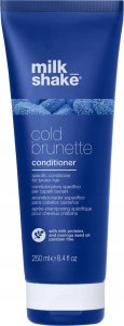 Milk Shake, Cold Brunette, Moringa Oil, Hair Conditioner, Remove Warm Tones – Raudona/Oranžinis, 250 ml 1