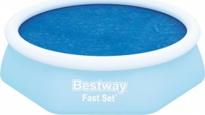 Pokrywa solarna 210cm na Basen rozporowy Fast Set 244cm/8FT BESTWAY 2