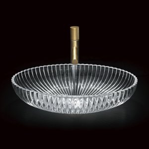 Umywalka nablatowa Rea Nicole Transparent 2