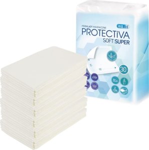 PROTECTIVA SOFT SUPER podkłady 60x90 Jednorazowe podkłady higieniczne 60x90 / op. 30 szt. 1