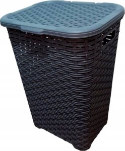 Kosz na bieliznę RATTAN 45l-popiel 1