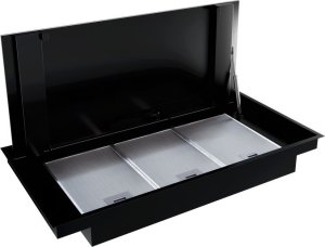 Okap kuchenny GLOBALO ZENARA 100.1 Black + Turbina TZ 1.1 one size 9