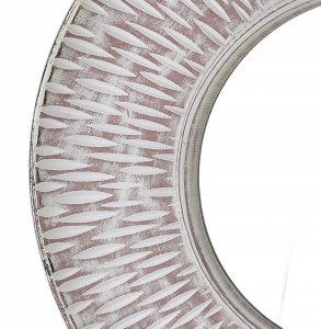DAZ Lustro ozdobne 44x44x4cmśrednica lustra: 23cm 3