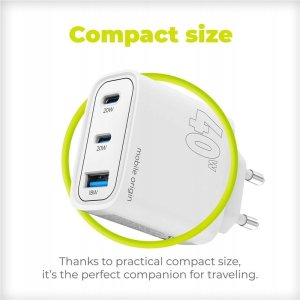 Ładowarka Mobile Origin MO13 1x USB-A 2x USB-C 3 A (FRL-GAN40W-MO13) 2