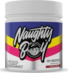 Naughty Boy - Pump, Tropical Punch, Proszek 400g 1
