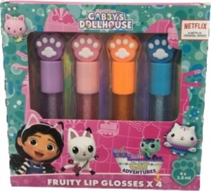 GABBYS DOLLHOUSE_SET błyszczyki do ust 4x2,8ml 1