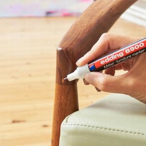 Edding 8900 Furniture Marker Teak / mebel rep. Pen 7