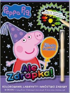 Wydrapywanka MSZ Świnka Peppa- Ale zdrapka 1