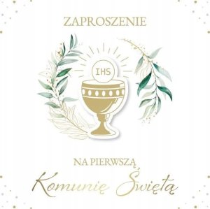 Zaproszenie ZPB-04 Komunia a5 1