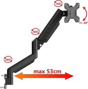Gazowy Uchwyt do Monitora TV Telewizora VX-047 ścienny 13-32 cale Uniwersalny 5