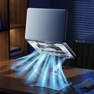 Wozinsky Podstawka pod laptopa WRS-CPY75DSS aluminiowa - srebrna 12