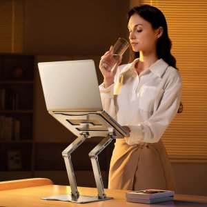 Wozinsky Podstawka pod laptopa WRS-CPY75DSS aluminiowa - srebrna 3