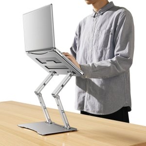 Wozinsky Podstawka pod laptopa WRS-CPY75DSS aluminiowa - srebrna 5