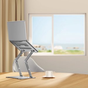 Wozinsky Podstawka pod laptopa WRS-CPY75DSS aluminiowa - srebrna 6