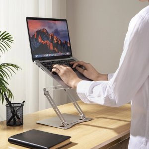 Wozinsky Podstawka pod laptopa WRS-CPY75DSS aluminiowa - srebrna 8