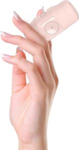 Mini powerbank Wozinsky WF16-YLS 5000mAh 15W Lightning z wbudowanym kablem USB-C i ładowarką do Apple Watch - różowy 4