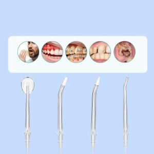 Irygator do Zębów UV - Przewodowy, 4 Tryby i 4 Końcówki Zdrowie Jamy Ustnej 4