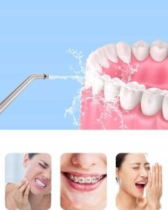 Irygator do Zębów UV - Przewodowy, 4 Tryby i 4 Końcówki Zdrowie Jamy Ustnej 5