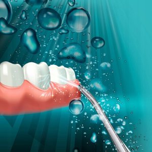 Mocny Irygator Do Zębów Dentystyczny Bezprzewodowy 4 TRYBY PRACY 8 KOŃCÓWEK 2