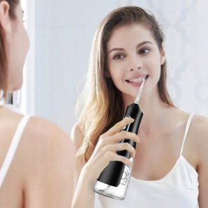 Mocny Irygator Do Zębów Dentystyczny Bezprzewodowy 4 TRYBY PRACY 8 KOŃCÓWEK 4