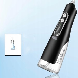 Mocny Irygator Do Zębów Dentystyczny Bezprzewodowy 4 TRYBY PRACY 8 KOŃCÓWEK 6