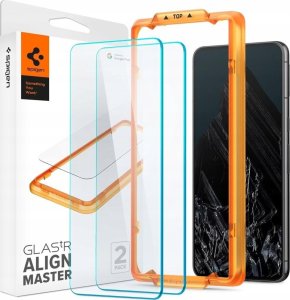 Hello Case Szkło ochronne na ekran + ramka montażowa Google Pixel 8 Pro 2 sztuki 2
