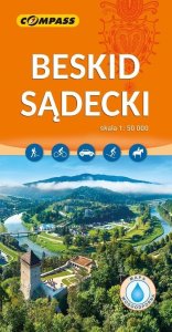 Mapa turystyczna - Beskid Sądecki 1: 50 000 w.18 1