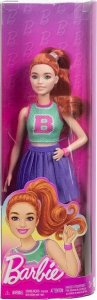 Lalka Barbie Mattel Fashionistas Rudowłosa lalka w stroju cheerleaderki (HYT90) 2