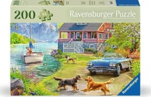 Ravensburger Puzzle XL Letni domek 200 elementów 1