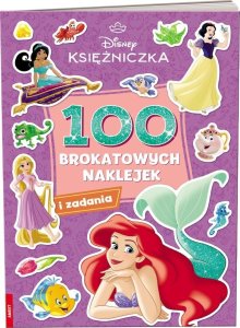 Disney Księżniczka. 100 brokatowych naklejek 1