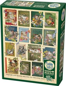 Puzzle 1000 Książki przyrodnicze G3 1