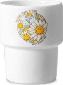 Kubek porcelanowy Smiley - Kwiaty 1