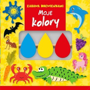 Zabawa drewienkami. Moje kolory 1