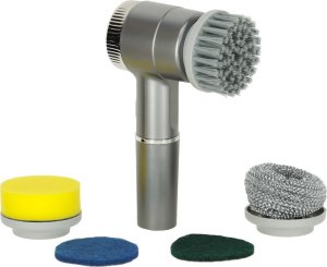 Szczotka myjka elektryczna do czyszczenia 5w1 do łazienki podłogi fug basenu LED 8