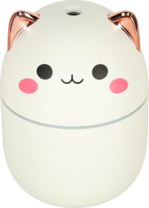 Nawilżacz powietrza dyfuzor do olejków kotek biały RGB 4