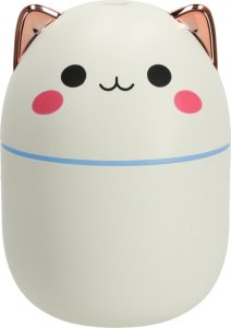 Nawilżacz powietrza dyfuzor do olejków kotek biały RGB 6