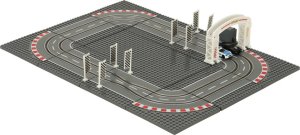 Coil Tor samochodowy wyścigowy policyjny elektryczny + 2 auta klocki konstrukcyjne GD-01 6