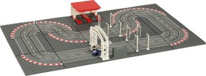 Coil Tor samochodowy wyścigowy policyjny elektryczny + 2 auta klocki konstrukcyjne GD-02 3
