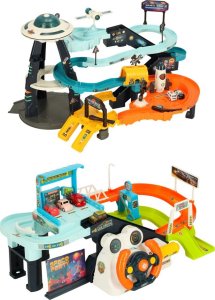 Kosmiczny tor samochodowy wielopoziomowy kierownica 11